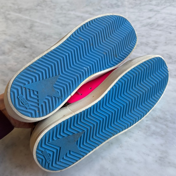 Golden Goose Stardan Hot Pink and Leopard Fur Heel - Picture 10 of 12